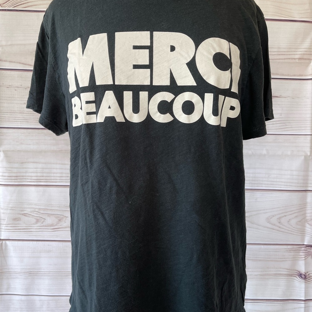 JCrew Merci Beaucoup T-Shirt, Size XL